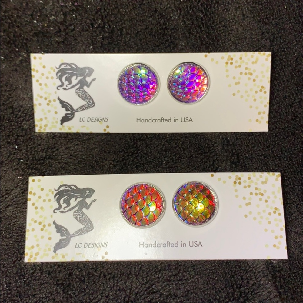 Mermaid Studs